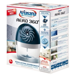 vendita online Aero 360° kit  assorbi umidità 450 gr. Detersivi, detergenti, disinfettanti, sgrassatori Ariasana